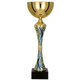 Pokal KHALIFA gold-blau