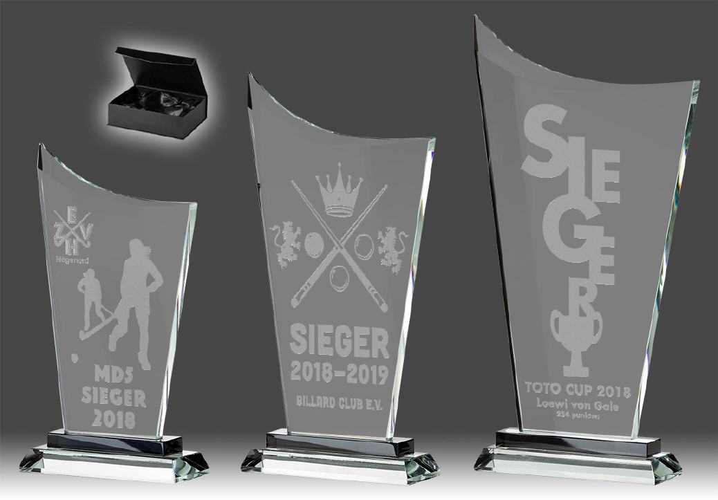 Glasaufsteller Trophy TORNADO Serie