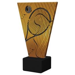 Glaspokal BERNIE Tennis-Schläger