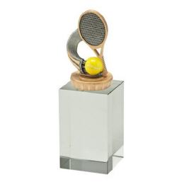 Glaspokal KRISTALL Tennis