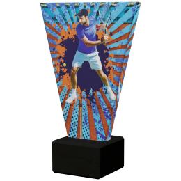 Glaspokal KALEIDO Tennis-Spieler