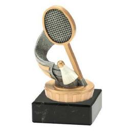 Trophäe BADMINTON FX auf Marmor