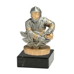 Trophäe FX FEUERWEHR auf Marmor