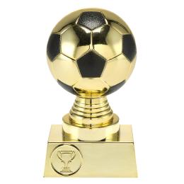 Pokal DORO Fussball gold-schwarz