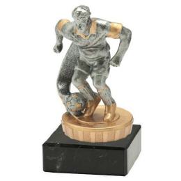 Trophäe FX FUSSBALL KICKER auf Marmor