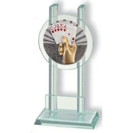 KARTENSPIEL Glasaufsteller DISCUS