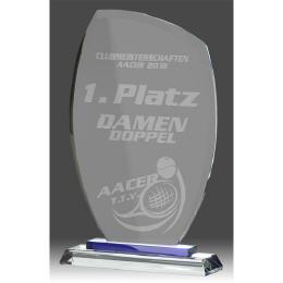Glasaufsteller B344 FINN mit Lasergravur