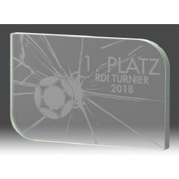 Glasaufsteller B338 LEADER mit Lasergravur