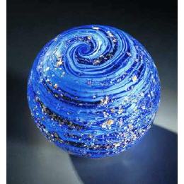 Glaskugel BLUE PLANET 7 cm