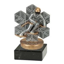 Trophäe SKI-ALPIN FX auf Marmor