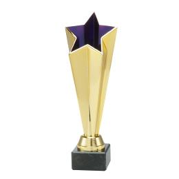 Pokal ET413 STERN gold/vio