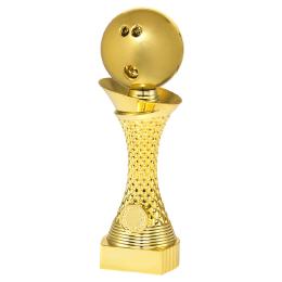 Pokal STANLEY KEGELN BOWLING gold