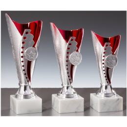 Pokal HAWAII silber-rot